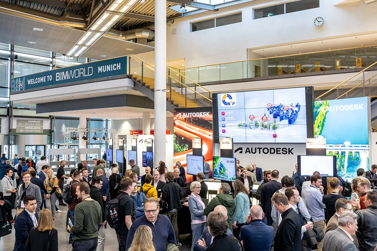 Contelos und Autodesk auf der BIM World
